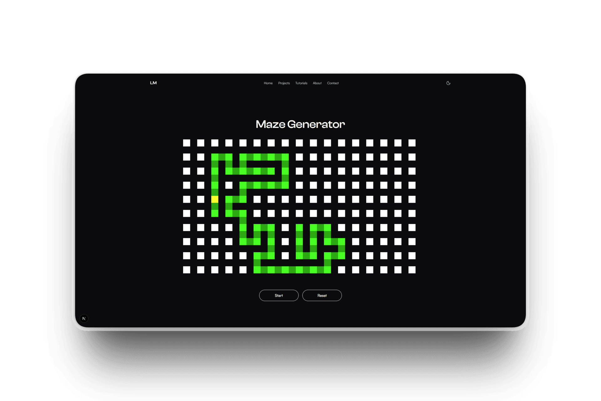 Image of Visualization of maze generation algorithms